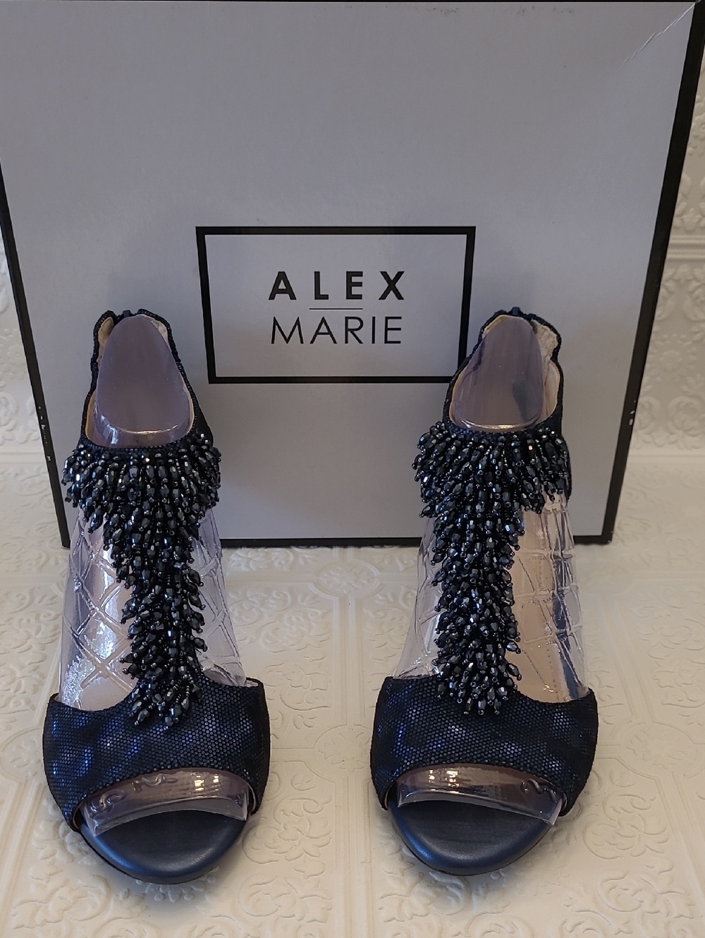 Alex Marie "Darrcie" BeadedT-Strap Heel